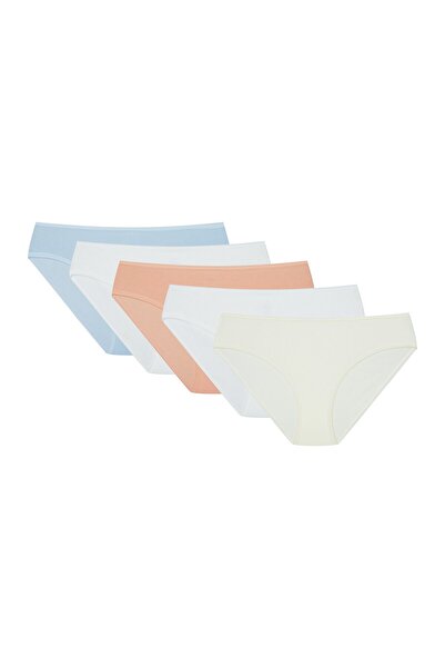 ESOTIQ Set de chiloți clasici pentru femei, pachet de 5, chiloți confortabili...