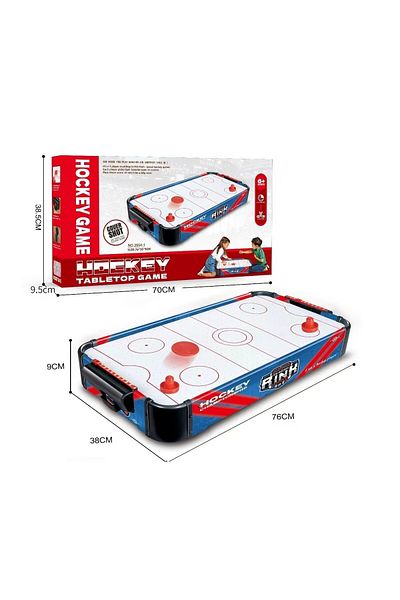 Flippy Air Hockey Table Graffiti without Legs, Flippy, PVC, 2 Pucks, Scoreboard, 2 Pushers, Blue