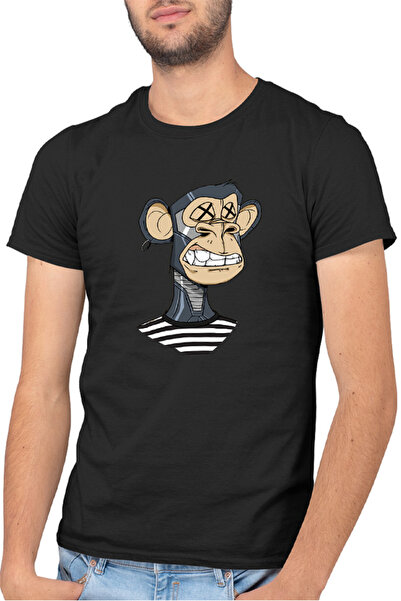OEM Tricou barbati NFT Monkey Currency Money Trend Animal