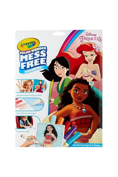Crayola Color Wonder Coloring Pad & Markers Disney Princess CY75-7003