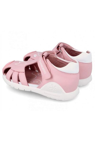 BIOMECANICS Sandale roz din piele fete 242230-A712