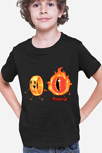 OEM Tricou copii Lord of the Rings Eye Cute Illustration Friends Drama