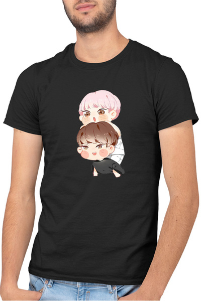 OEM Tricou barbati Seventeen K-pop Chibi Army The8 DK Kim Mingyu