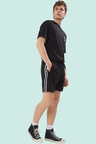 PayBuy Men's Shorts Normal Waist Straight Silhouette 2 Thread Openend Fabric Sports Activities Daily Use