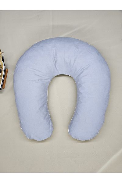 vieso Double Sided Breastfeeding Pillow / Baby Support Cushion, Pregnancy Pillow, Cotton Fabric