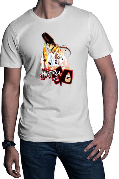 OEM Men's T-shirt Hikaru no Go Fujiwara Kimono Traditional Hat Strategy Cosplay