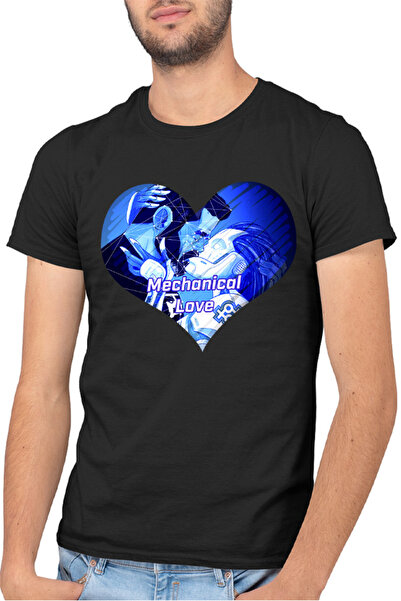 OEM Tricou barbati NFT XOXO Heart Robot Cyber Human Artificial