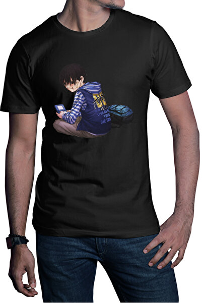 OEM Ανδρικό T-shirt Btooom! Kou Child Bombs Extreme Game