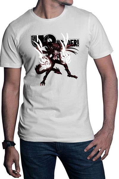 OEM Men's T-shirt UQ Holder Touta Demon Form Sci-Fi Youkai Samurai