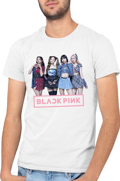 OEM Tricou barbati Blackpink Group Idols MTV Cute Expo Fashion
