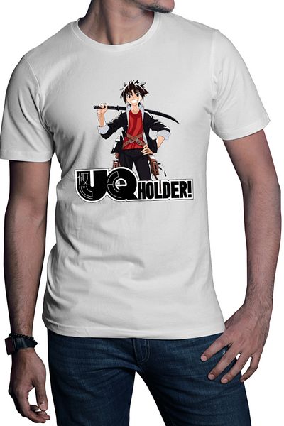OEM Men's T-shirt UQ Holder Touta Anime Comedy Manga Trap