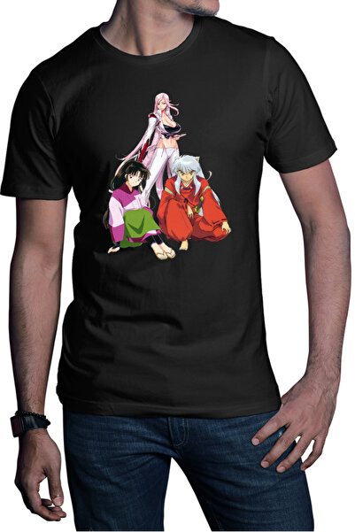 OEM Tricou barbati Triage X Komine Youko Inuyasha Fantasy Otaku