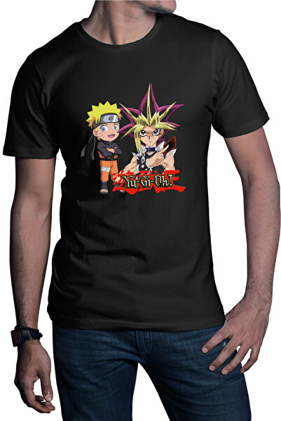 OEM Tricou barbati Yu Gi Oh Mutou Naruto Shippuden Boruto Kage