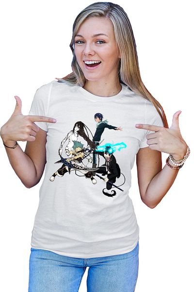 OEM Tricou dama Soul Eater Black Star Yato Noragami Rin Ao no Exorcist Ghost