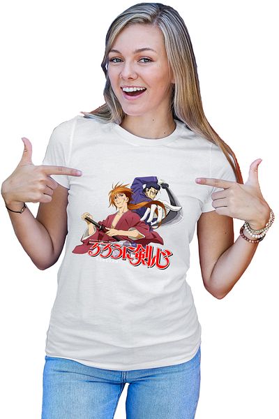 OEM Tricou dama Rurouni Kenshin Hajime Bakumatsu Japan