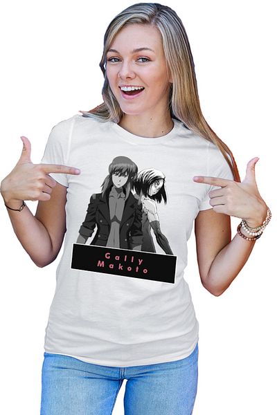 OEM Tricou dama Battle Angel Alita Gally Makoto Tech Anime