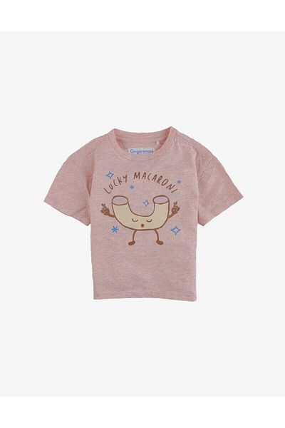 Gingersnaps Boys' Short Sleeve Printed T-Shirt for Infants