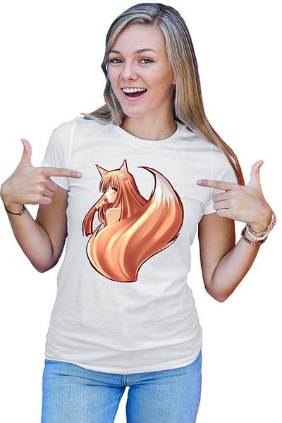 OEM Tricou dama Spice And Wolf Holo Anime Kage Otaku
