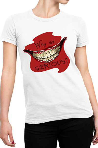 OEM Tricou dama Joker Why Serious Smile Horror