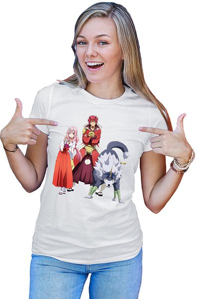 OEM Tricou Dama TenSura That Time Slime Ranga Shuna Demons