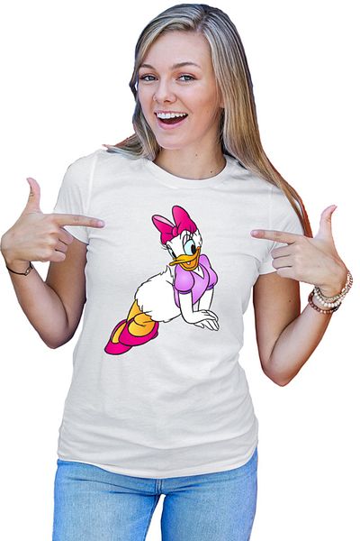 OEM Tricou dama Donalt Duck Daisy Lady Beautiful Disney