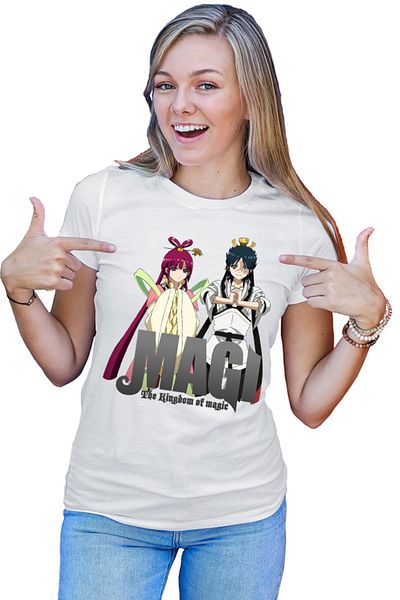 OEM Tricou dama Magi The Labyrinth of Magic Group Photo Kou Empire Hakuryuu