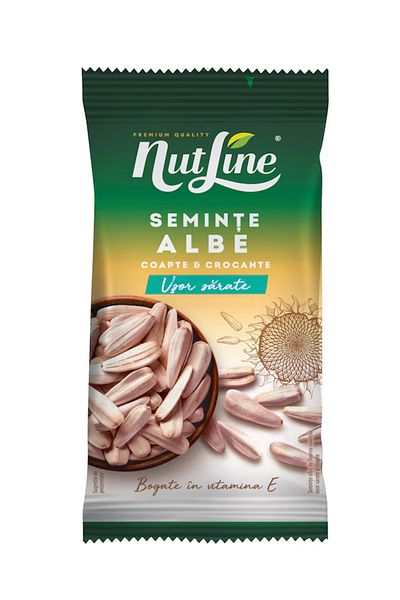 Nutline Seminte Albe Floarea Soarelui Sare 100 g