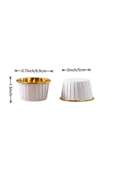 Pastaland Cupcake/Muffin/Suffle Cake Capsule White 50 Li