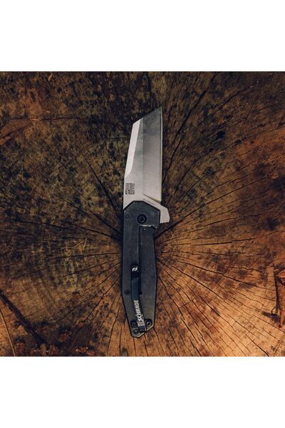 SCHRADE USA Slyte Compact Katlanır Düz Saten D2 Çelik Bıçak - 1182277