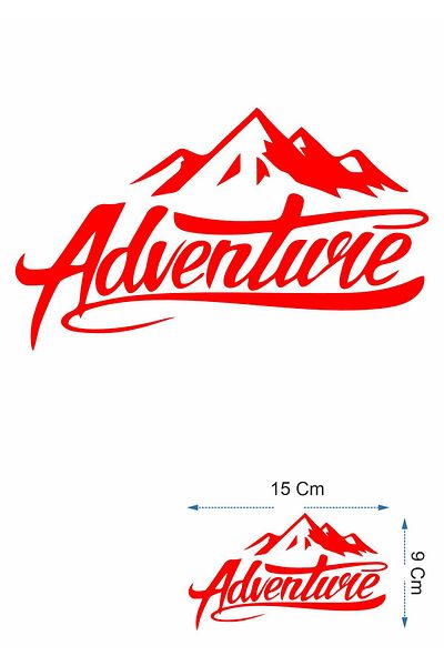 stickerusta Adventure Off Road 4X4 Mountain Forest Nature Scenery Sticker Car Auto Motorcycle Caravan Sticker 00007