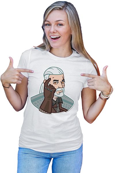 OEM Tricou dama The Witcher Geralt of Rivia Epic Games Fortnite