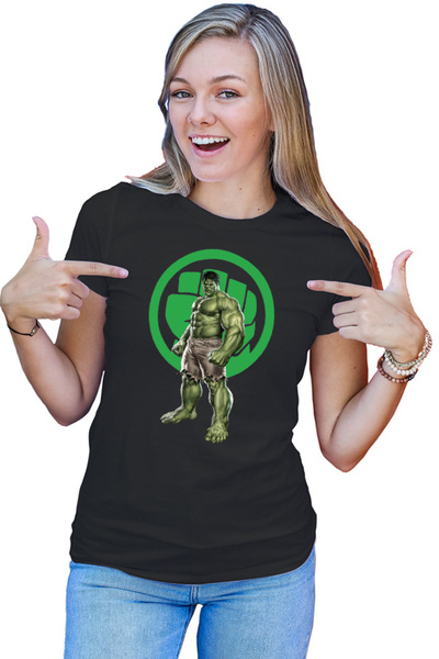 OEM Tricou dama Hulk The Incredible Muscle Big Power Marvel