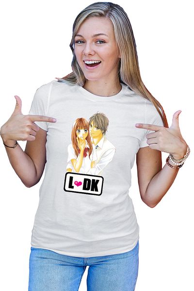 OEM Tricou dama LDK Nishimori Shuusei Love Heart School