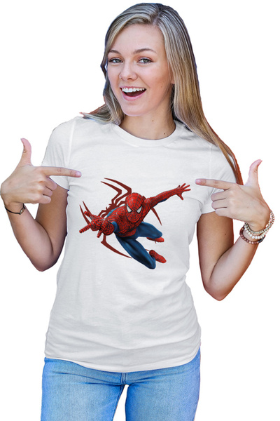 OEM Tricou dama Spiderman Logograph Web Jump Marvel Stan