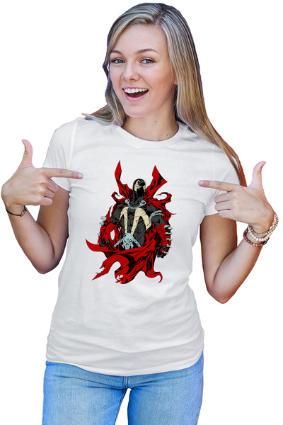 OEM Tricou dama Spawn Cartoon Born To Be Hero Rebel