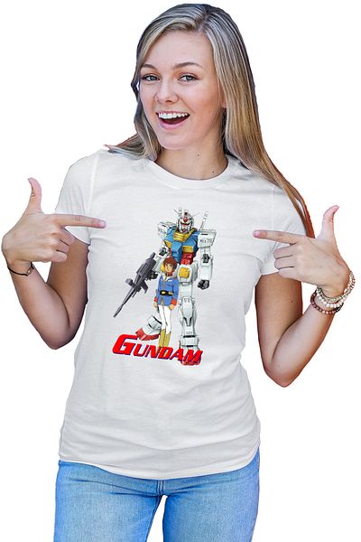 OEM Tricou dama dam Amuro Ray Robot Weapon