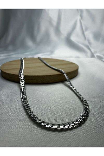 Mutenaura Stainless Steel Chain Necklace Unisex