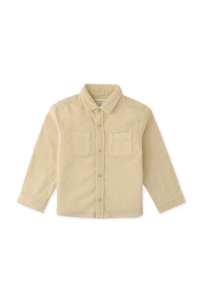 Gingersnaps Boys' Solid Shirt with 2 Pockets for Kids