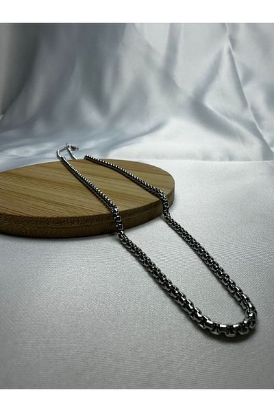 Mutenaura Stainless Steel Chain Necklace Unisex