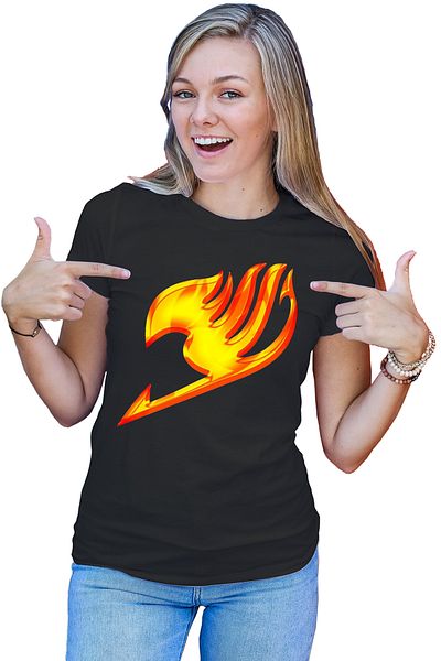 OEM Tricou dama Fairy Tail Emblem Dragon Logo Anime