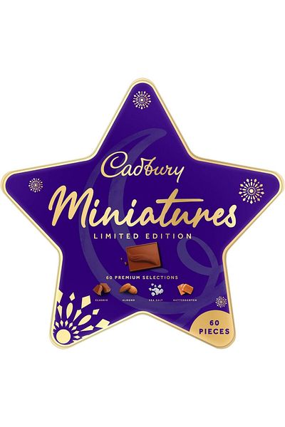 Cadbury Cadbury Miniatures Chocolate (Star Pack), 600g