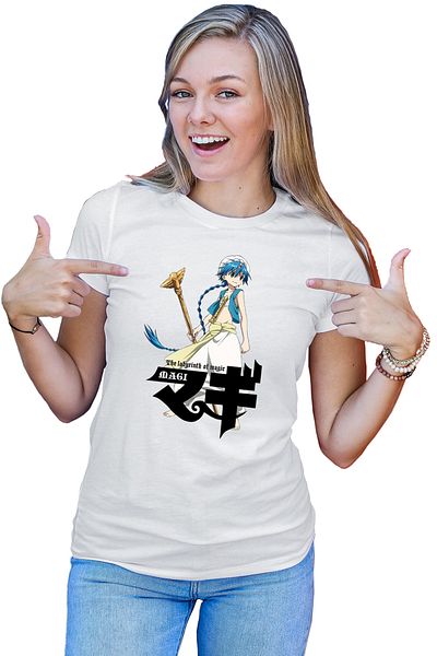 OEM Tricou dama Magi The Labyrinth of Magic Aladin Seherezada