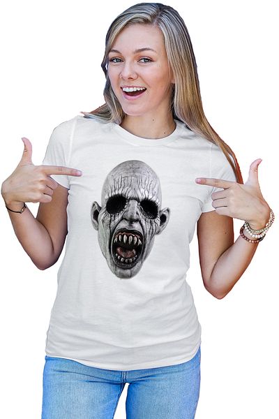 OEM Tricou dama Spawn Horror Mask Evil Groaza Dead Zombi