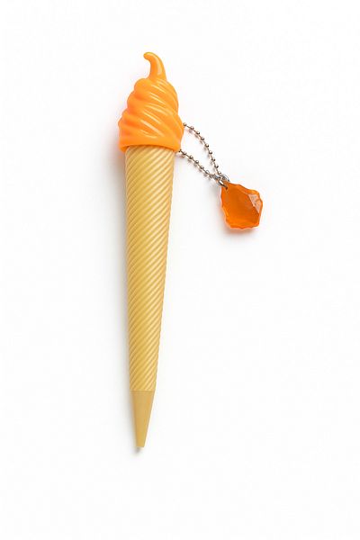 Bittox Neon Bright Stone Decorated Ice Cream Design 0.7 mm Tip Pen - Gift and Stylish