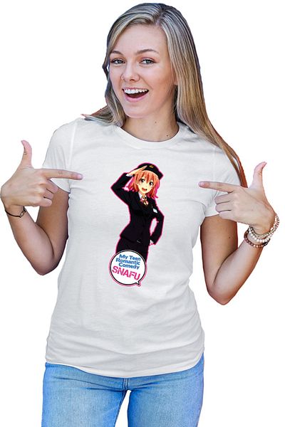 OEM Tricou dama OreGairu Yui Police School Club Slice of Life