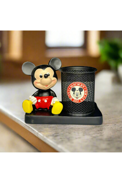 Kuzey Tacı Πολυεστερική θήκη για στυλό Μίκυ Μάους με φιγούρα, διακόσμηση γραφ...