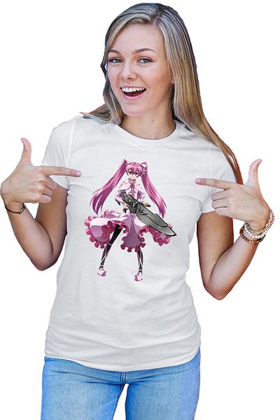 OEM Akame ga Kill Mine Assassin Kawaii Anime Monster Women's T-shirt