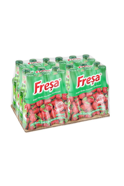 FREŞA Çilek Aromalı 200 ml 24'lü Maden Suyu