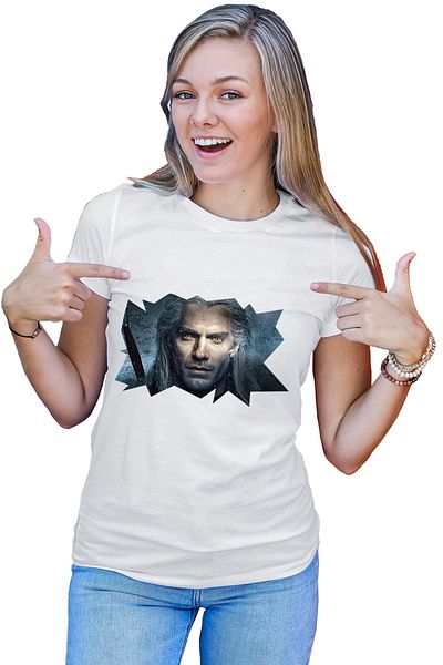 OEM Tricou dama The Witcher Fantasy Game Story Witch Hunt