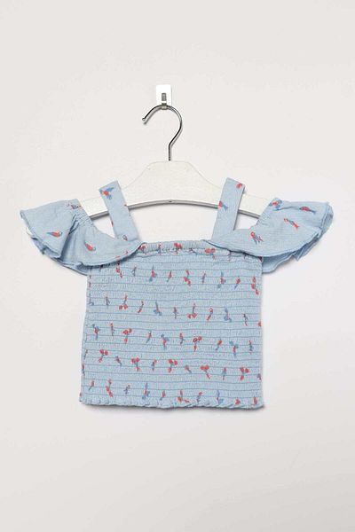 Gingersnaps Girls' Fitted Short-Sleeve Top